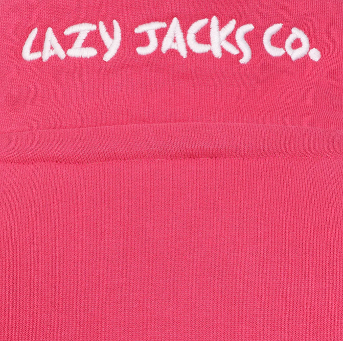 Lazy Jacks Zip Through Sweatshirt Cherry