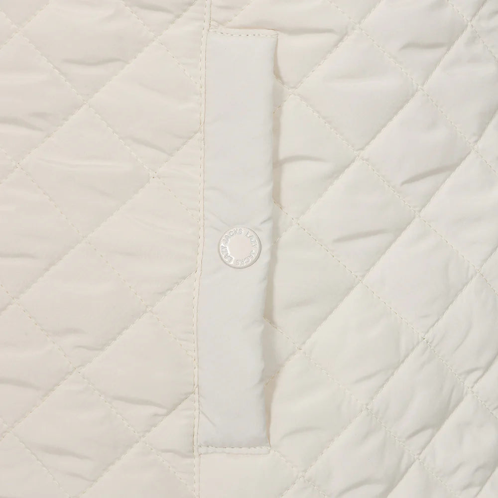 Lazy Jacks Quilted Gilet - Chalk