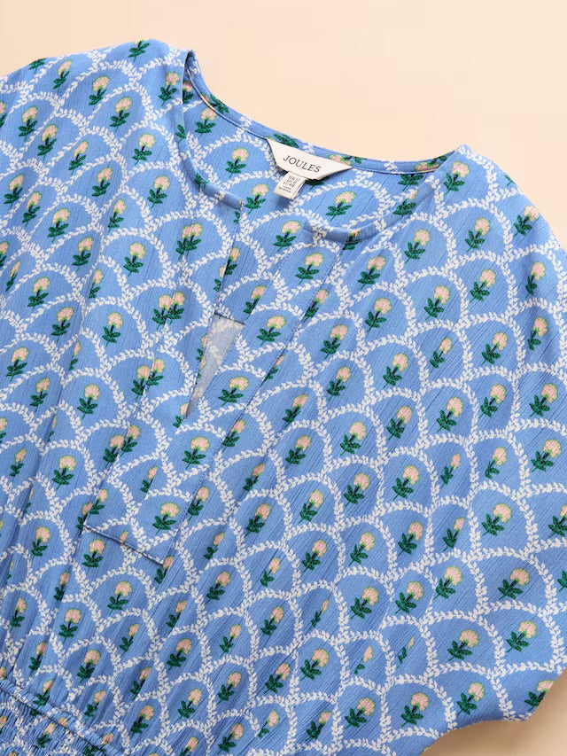 Joules Rosie Blue Midi Dress