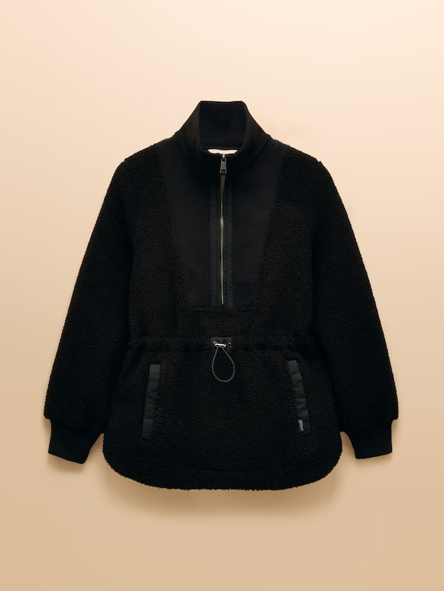 Joules Thurleston Black Borg Fleece