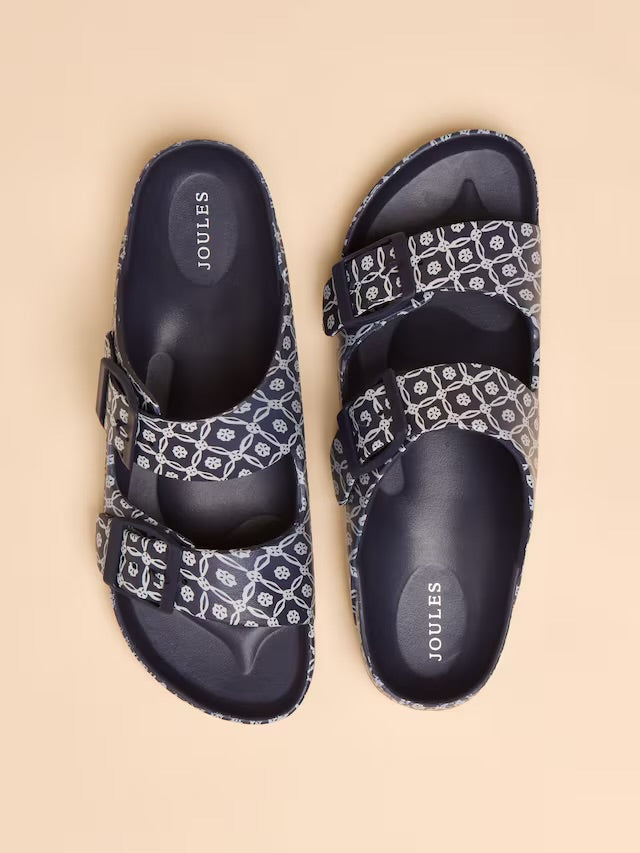 Joules Sunseeker Navy EVA Sliders