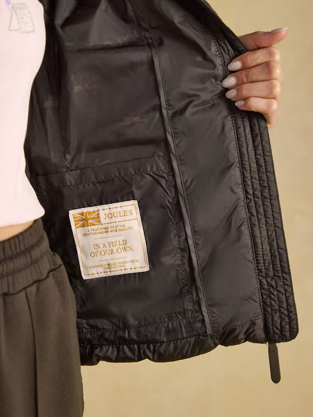 Joules Chocolate Brown Showerproof Paddock Jacket
