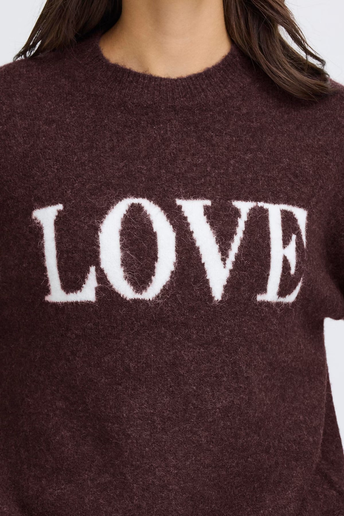 Fransa Frlorence Fudge Love Jumper