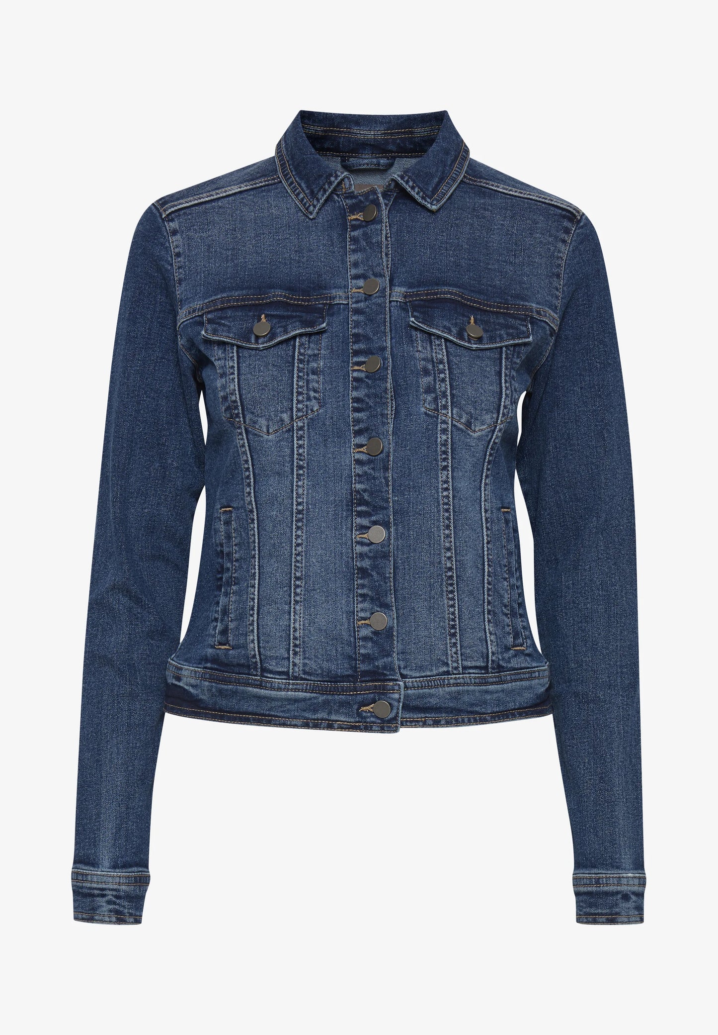 Fransa Blue Denim Jacket