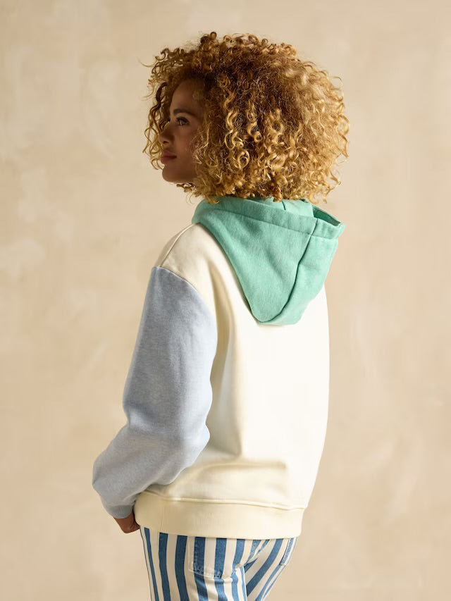 Joules Milbourne Colour Block Marl Hoodie