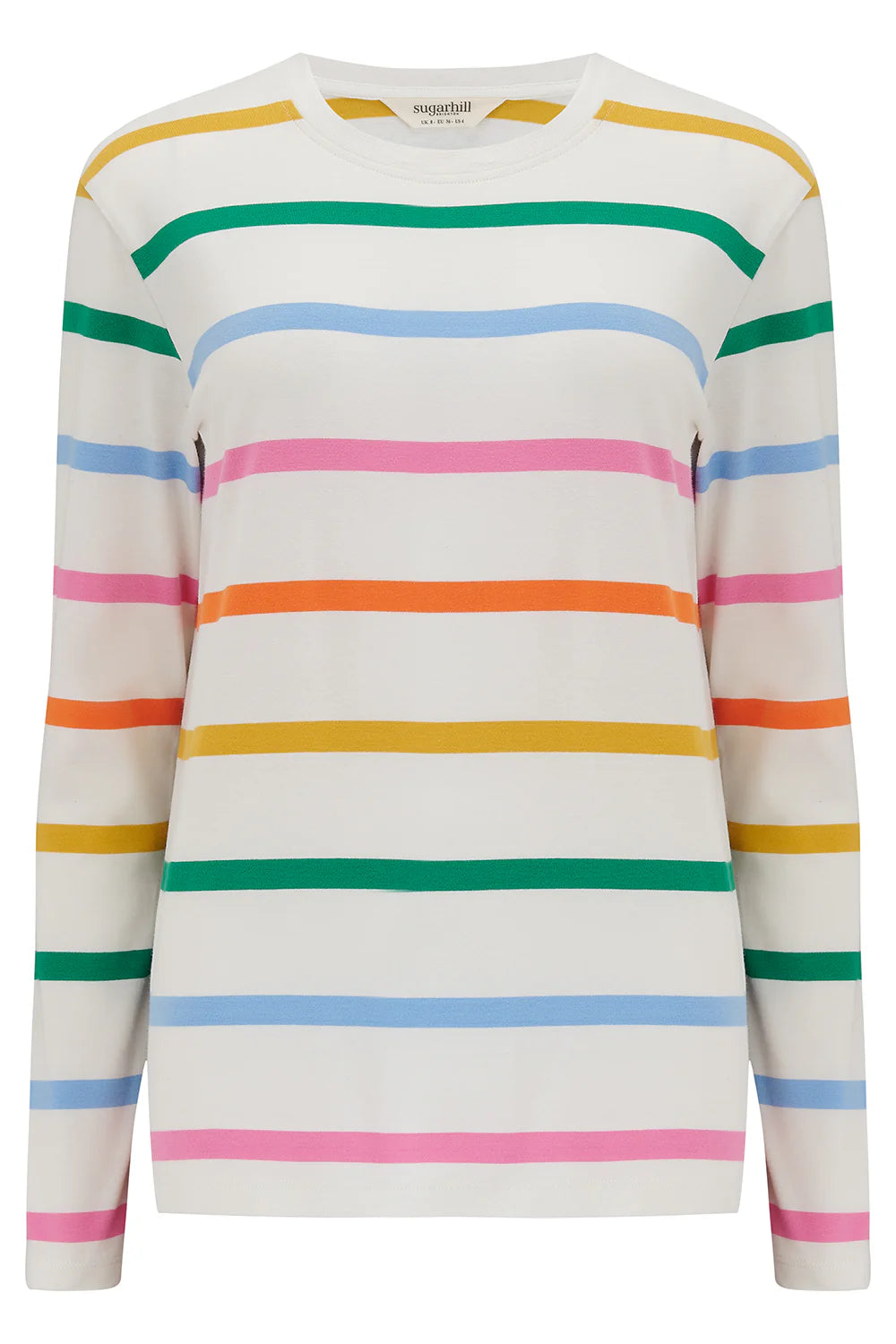 Brunswick Jersey Stripe Rainbow Top