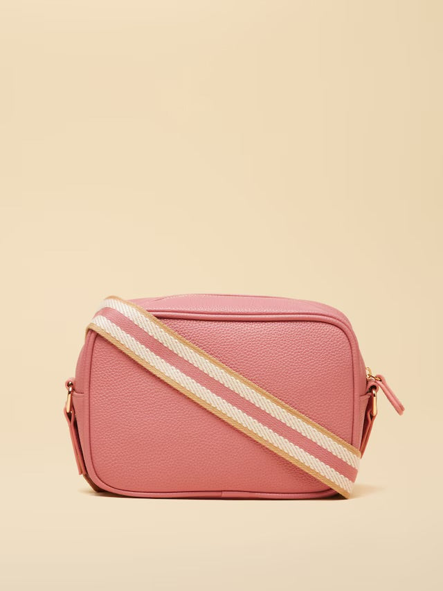 Joules Trent Pink Cross Body Bag with Adjustable Thick Strap