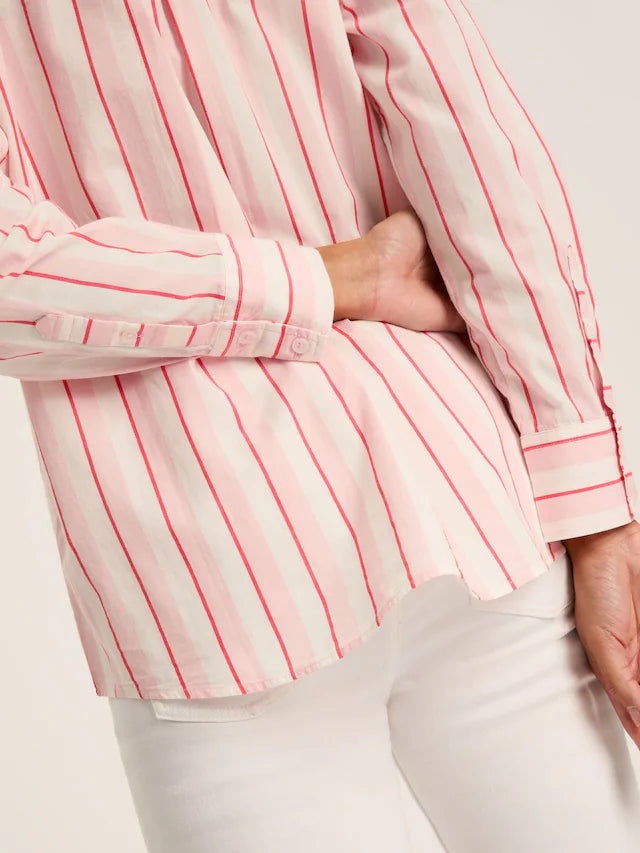 Amilia Pink Cotton Shirt