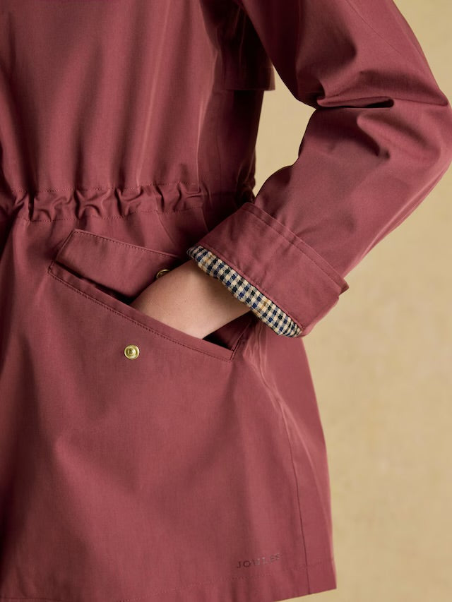 Joules Portwell Port Waterproof Raincoat with Hood