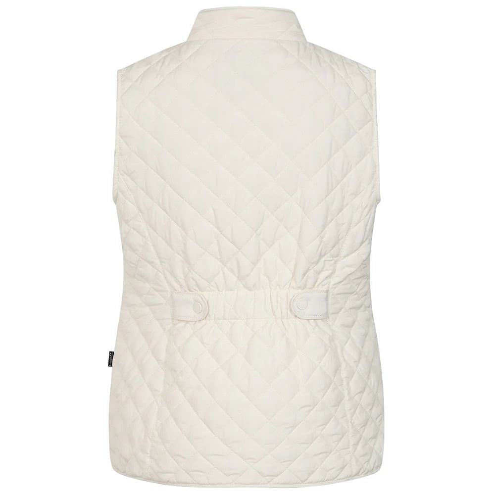 Lazy Jacks Quilted Gilet - Chalk