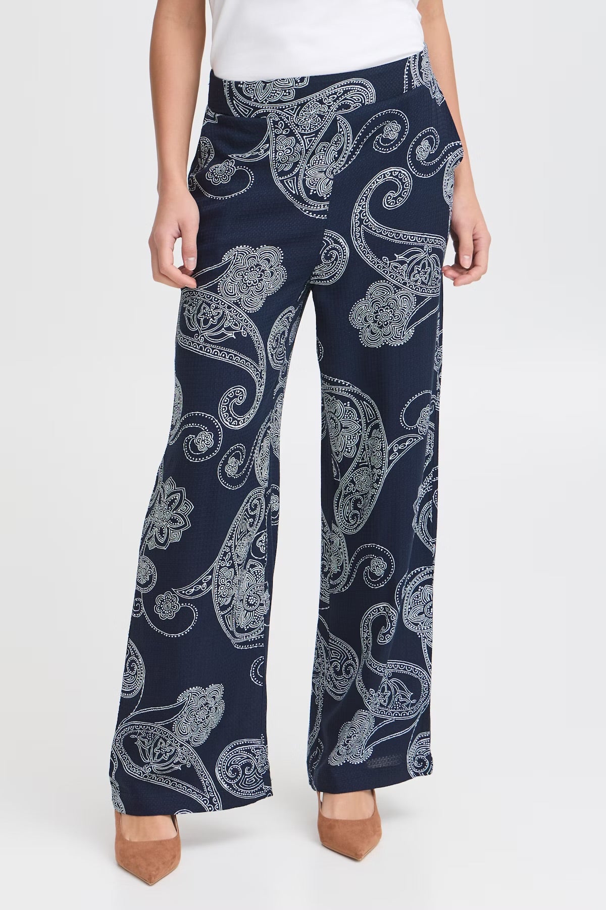 Fransa Froline Navy Blazer Trousers
