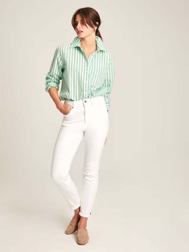 Amilia Green Cotton Shirt
