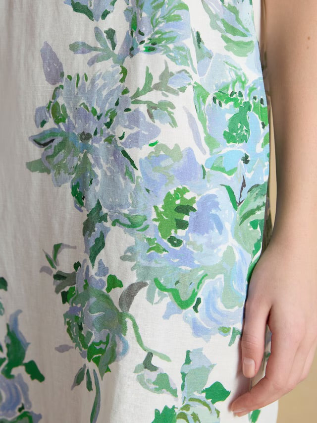 Joules Delphine Blue Floral Shift Dress