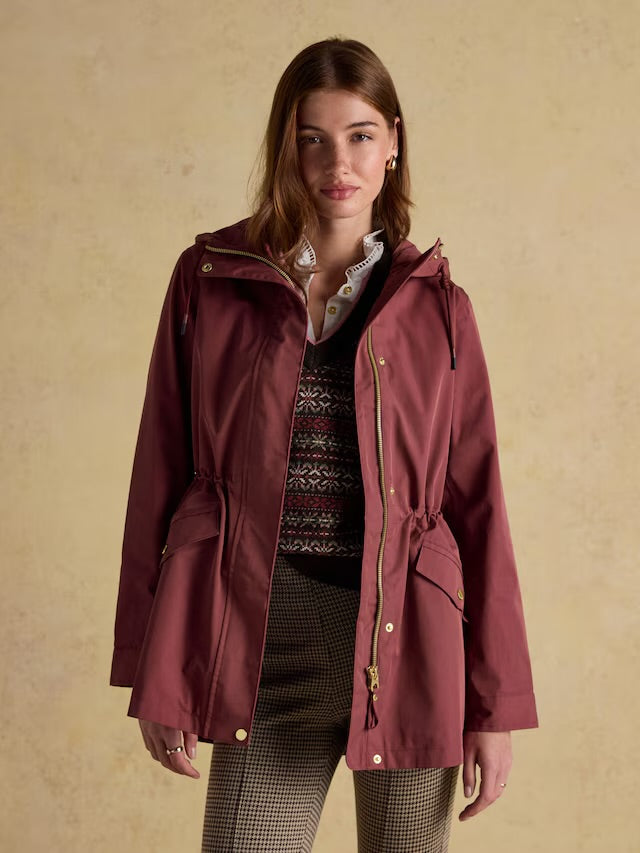 Joules Portwell Port Waterproof Raincoat with Hood