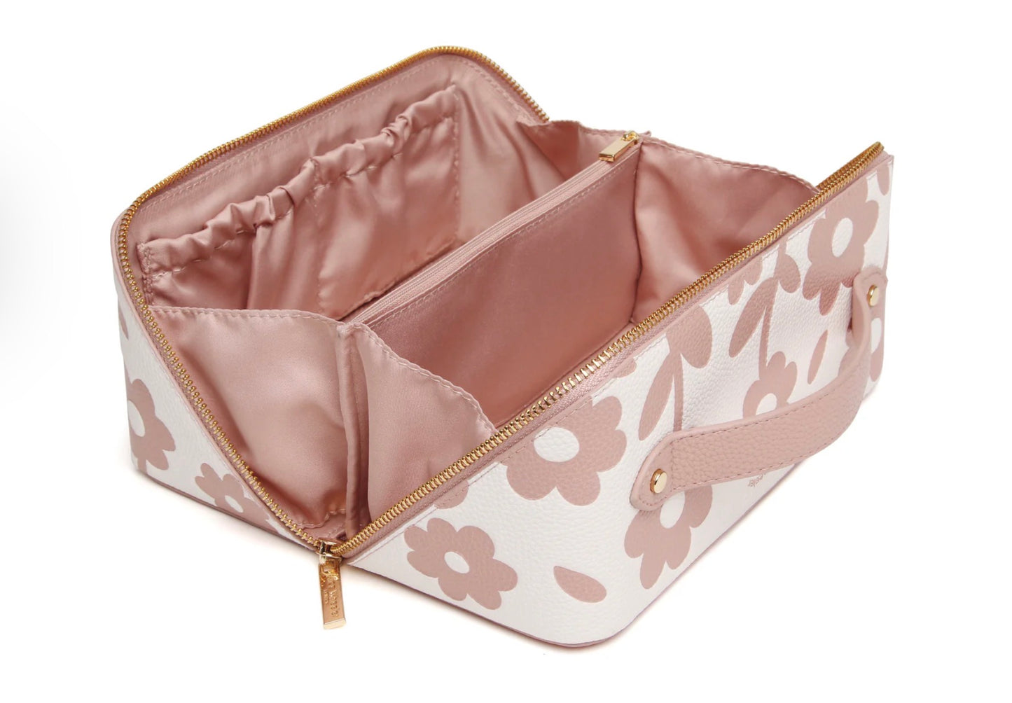 Alice Wheeler Pink Floral Train Case