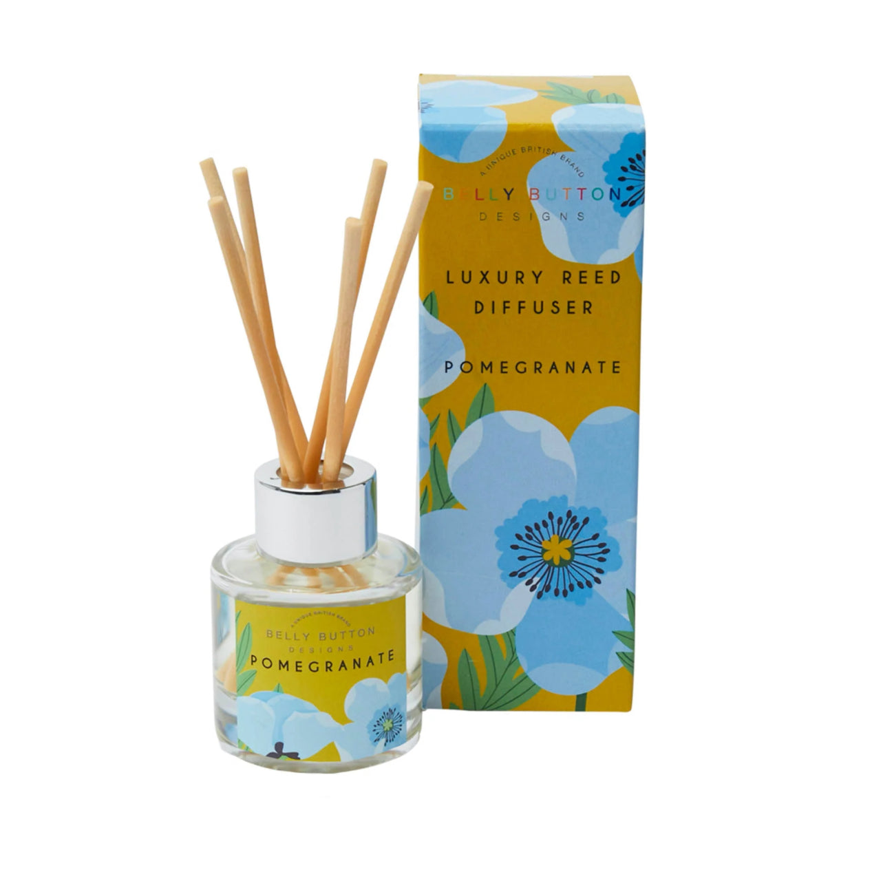 Belly Button Blue Poppy Reed Diffuser