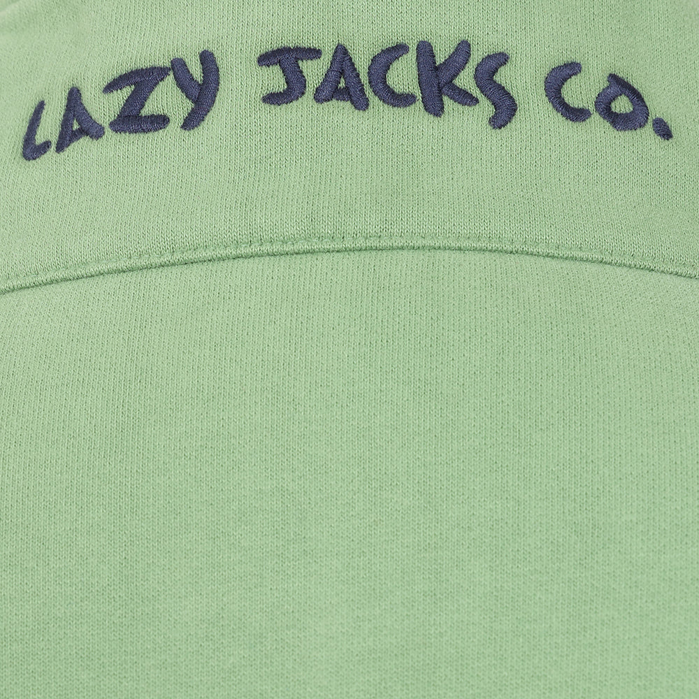 Lazy Jacks Full Zip Sweatshirt - Grass