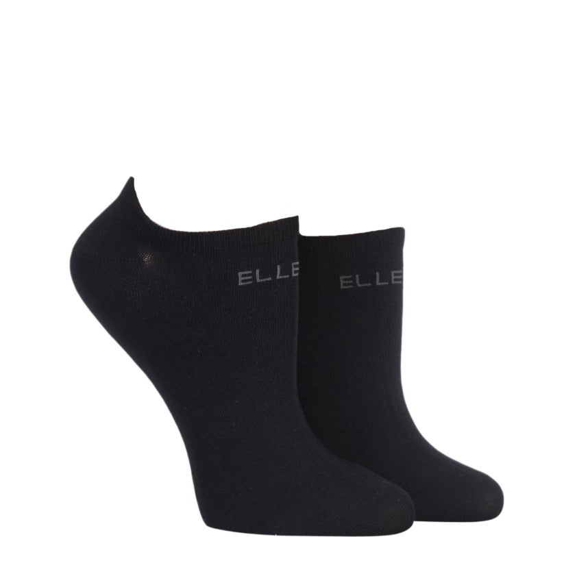 Elle Women’s Bamboo No Show Socks 2 Pair