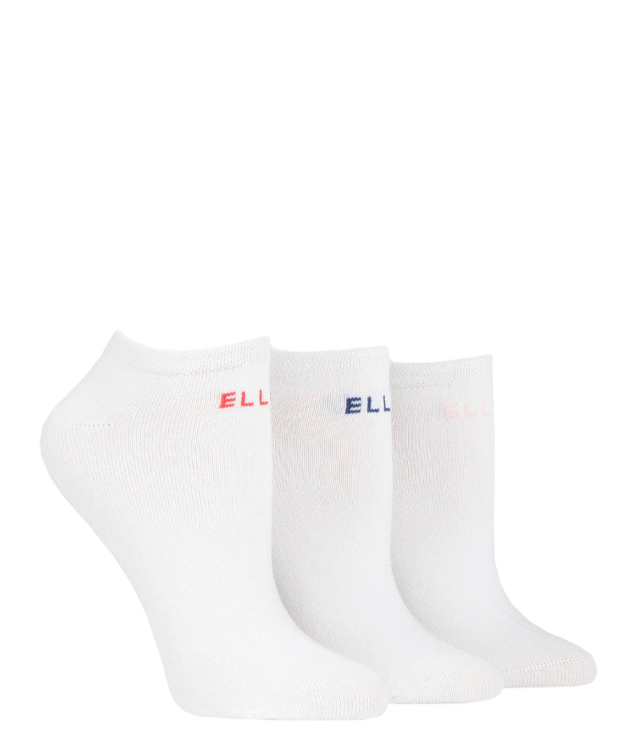 Elle Women’s Bamboo No Show Socks 3 Pair