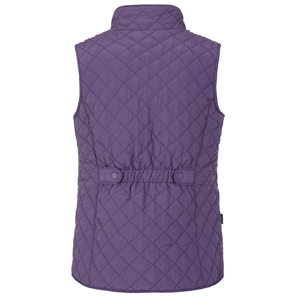 Ladies Gilet Loganberry by Lazy Jacks