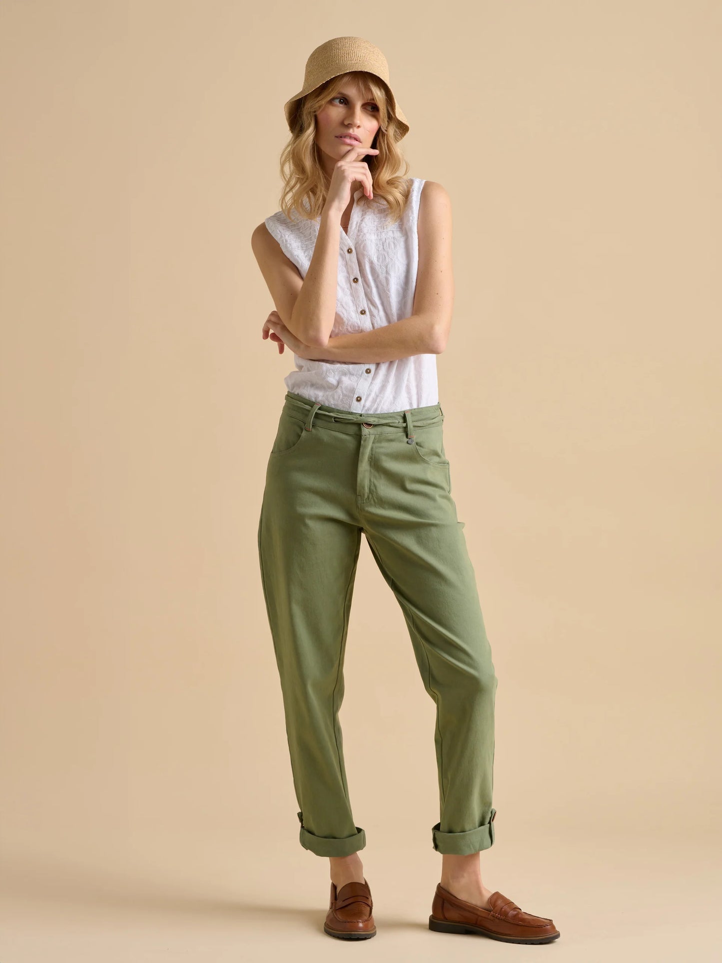 Buoy Sleeveless Blouse