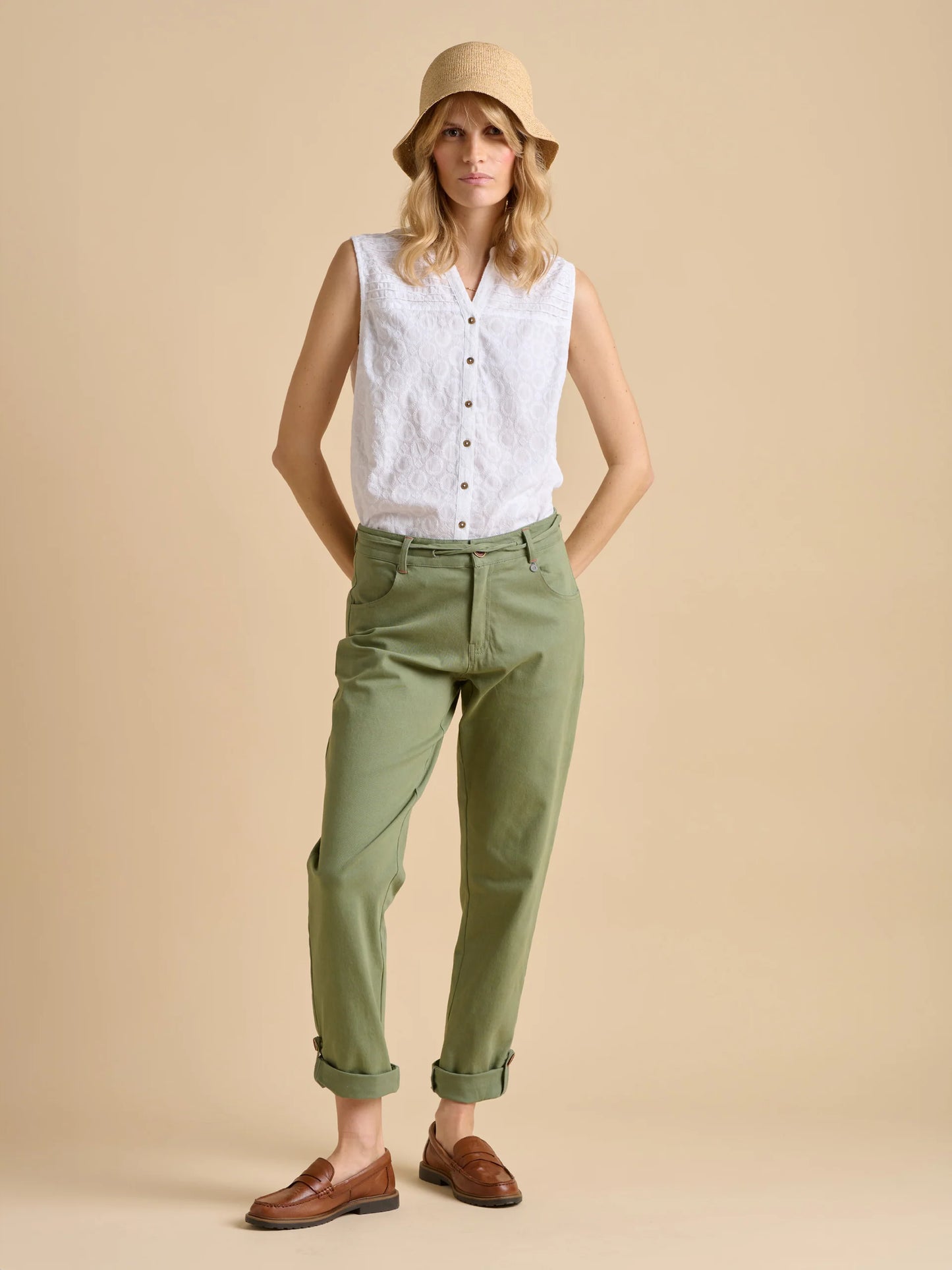 Buoy Sleeveless Blouse