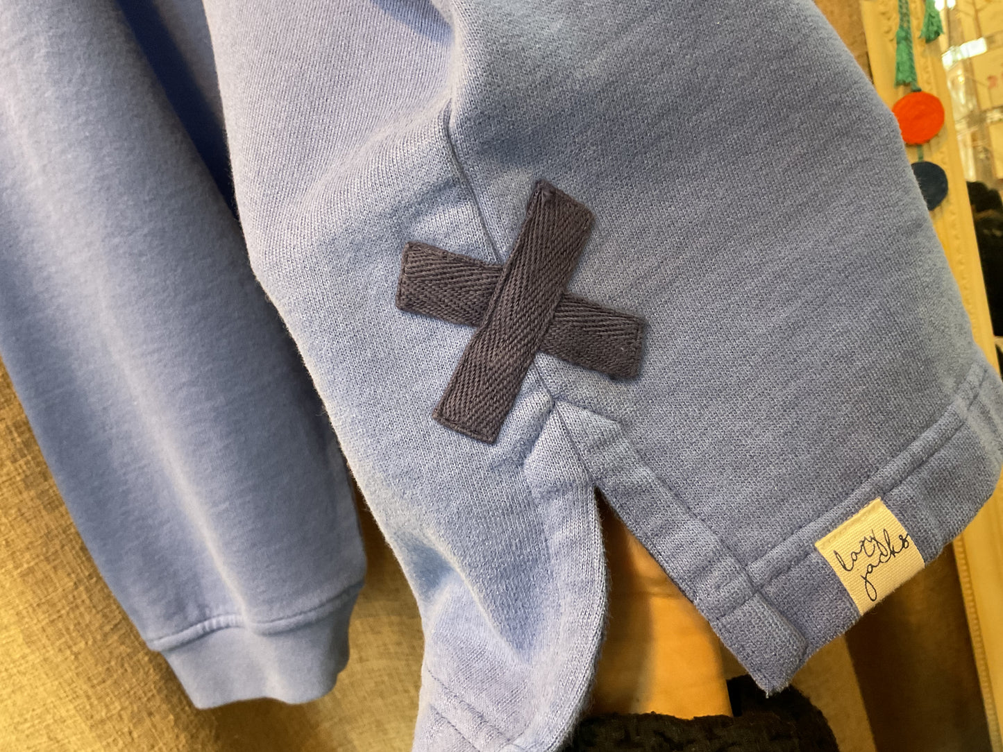 Ladies' 1/4 Zip Sweatshirt - Sapphire