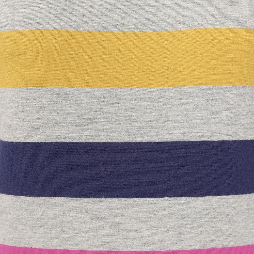Multi Striped Breton Top Grey Marle by Lazy Jacks