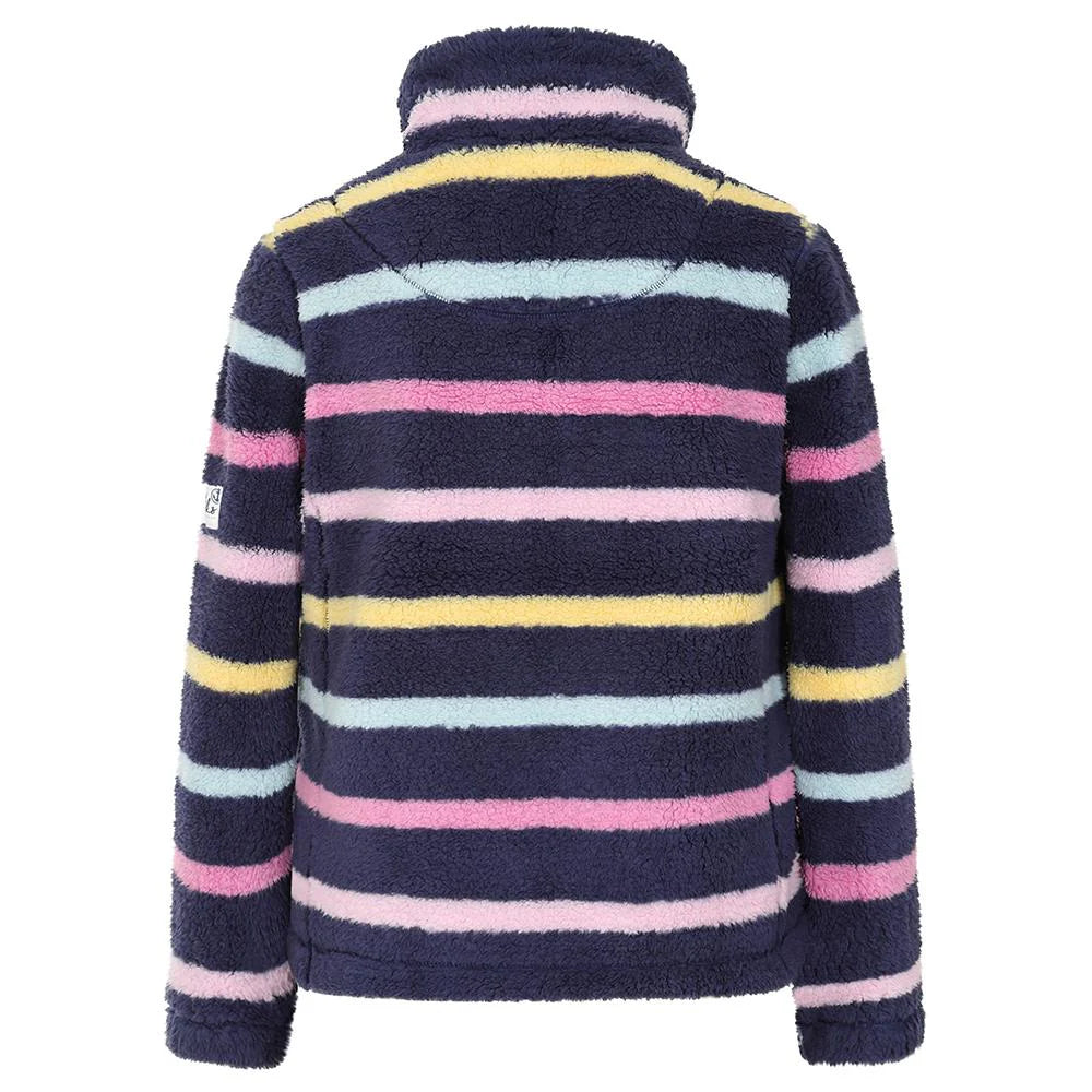 Striped Full Zip Snug Twilight by Lazy Jacks