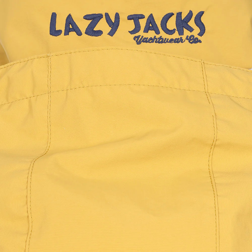 Ladies Longline Waterproof Jacket in Heather by Lazy Jacks