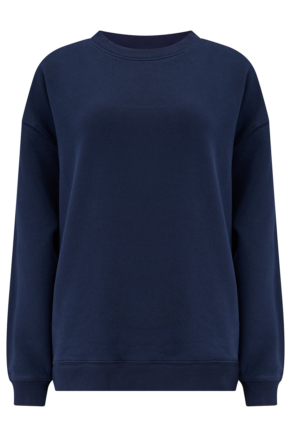 Sugarhill Magic Midnight Tiger Relaxed Eadie Sweatshirt in Navy