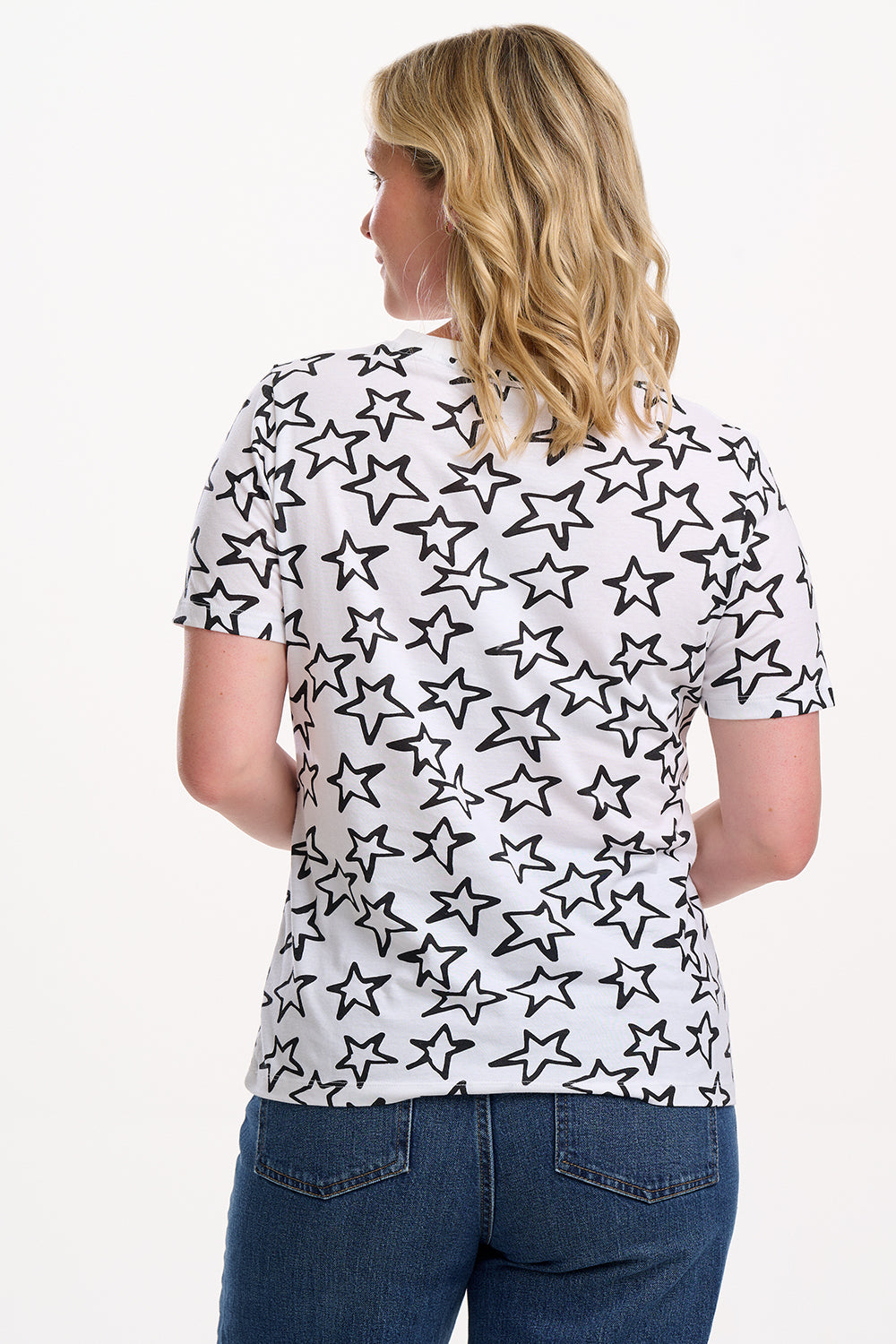 Sugarhill Maggie T-Shirt with Doodle Stars