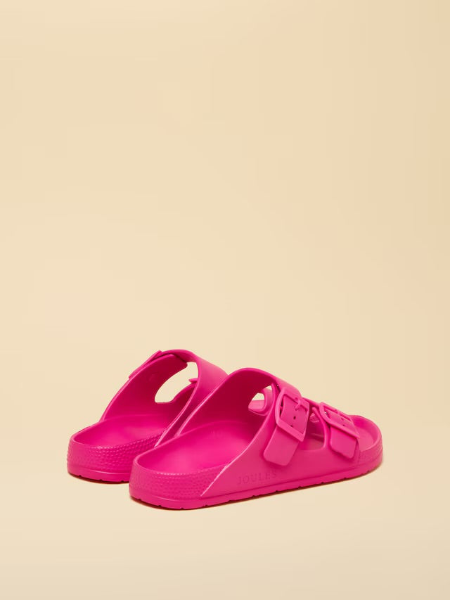 Sunseeker Bright Pink EVA Double Buckle Sliders