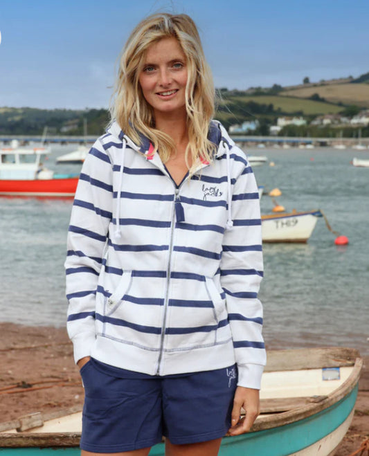 Lazy Jacks Women’s Hooded Sweatshirt- Twilight