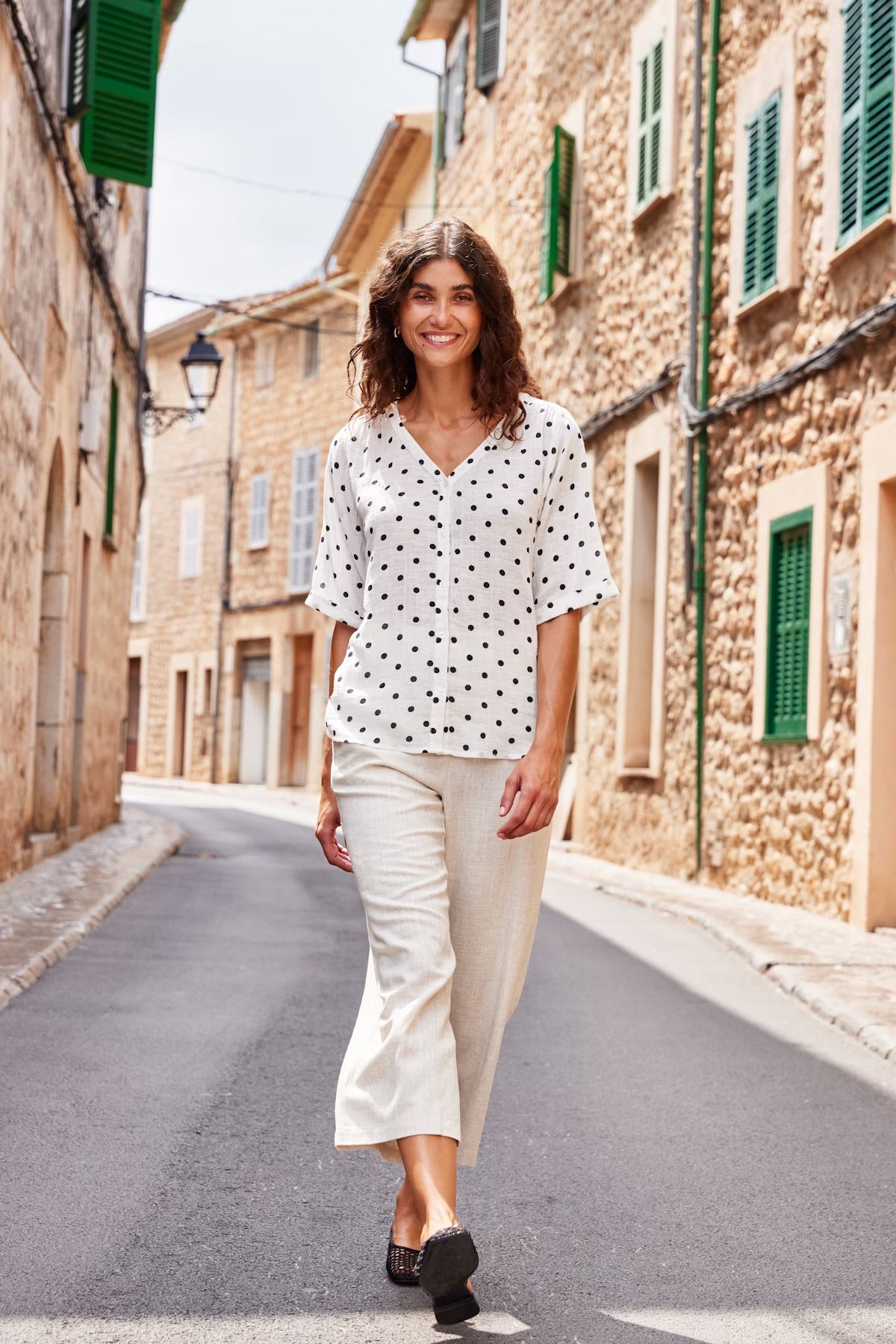 Fransa Frbobbi shirt polka dot