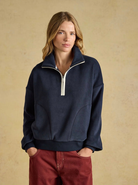 Joules Velvet Fleece (Navy)