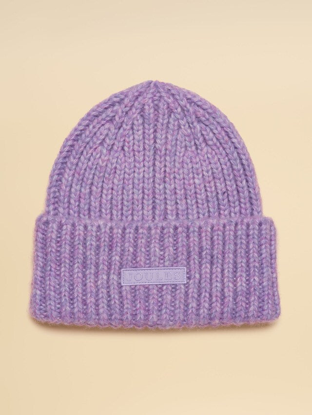 Rosa Purple Beanie Hat