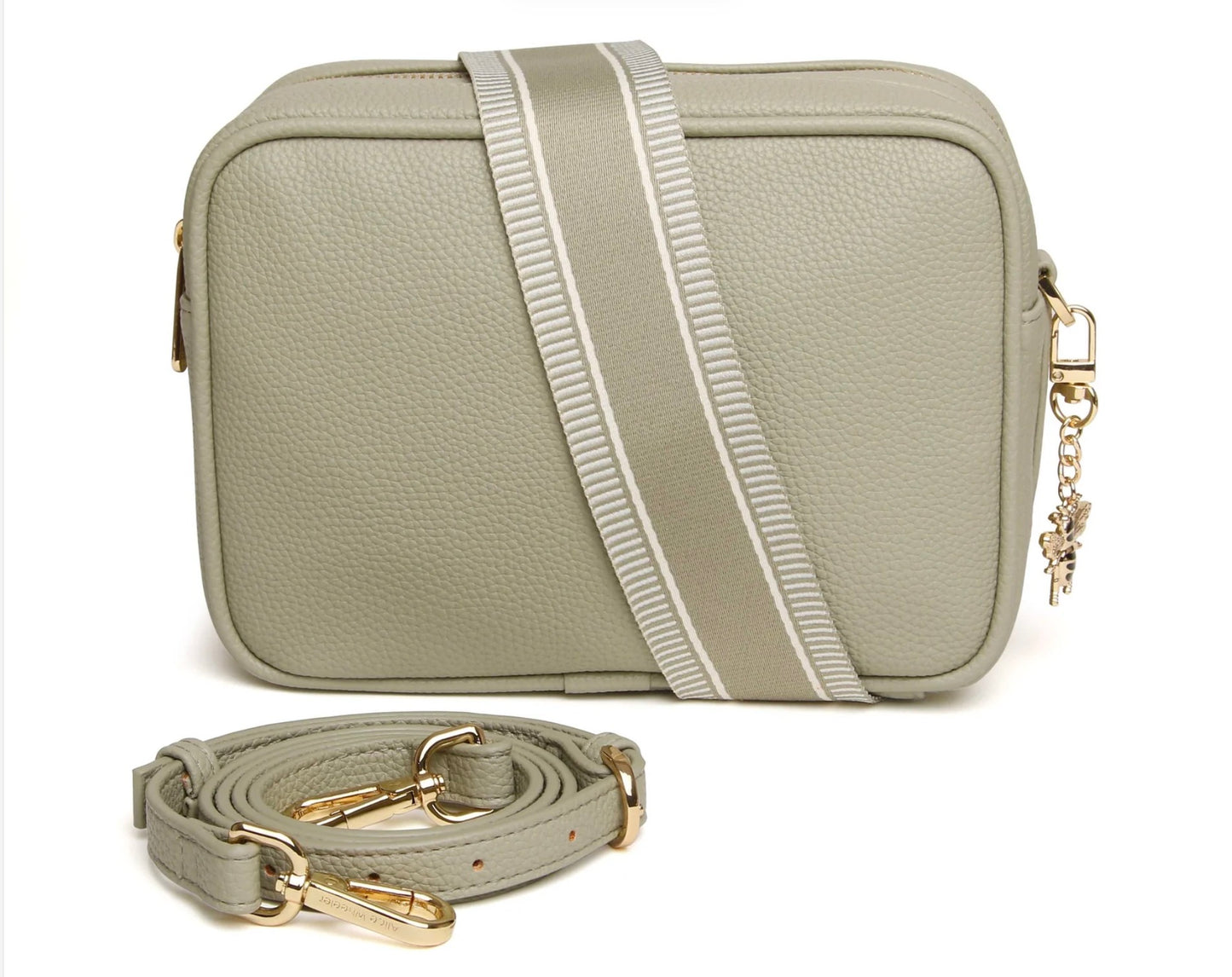 Alice Wheeler Soho Pistachio Crossbody Bag