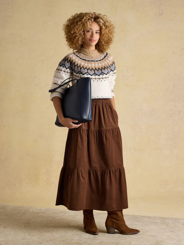 Joules Charlie Fair Isle Knitted Jumper