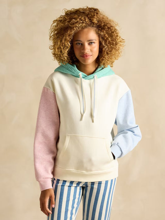 Joules Milbourne Colour Block Marl Hoodie