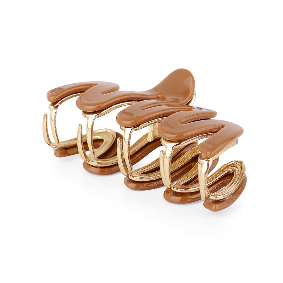 POM Amara Caramel Claw Clip