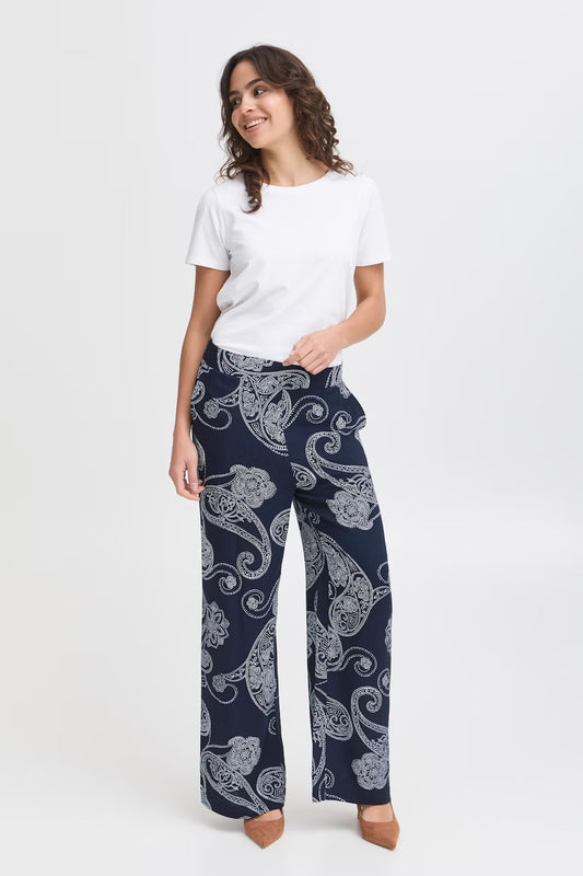 Fransa Froline Navy Blazer Trousers