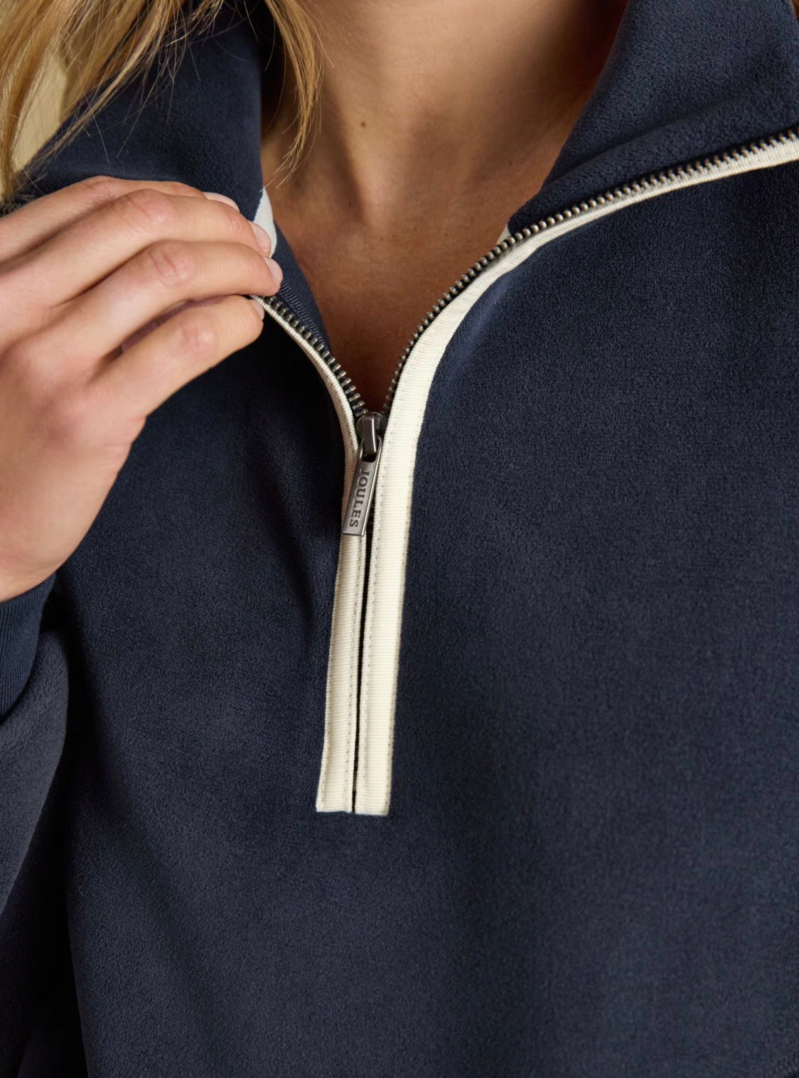 Joules Velvet Fleece (Navy)