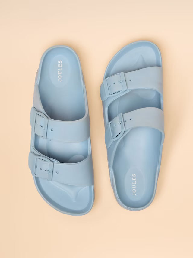 Joules Sunseeker Blue EVA Sliders