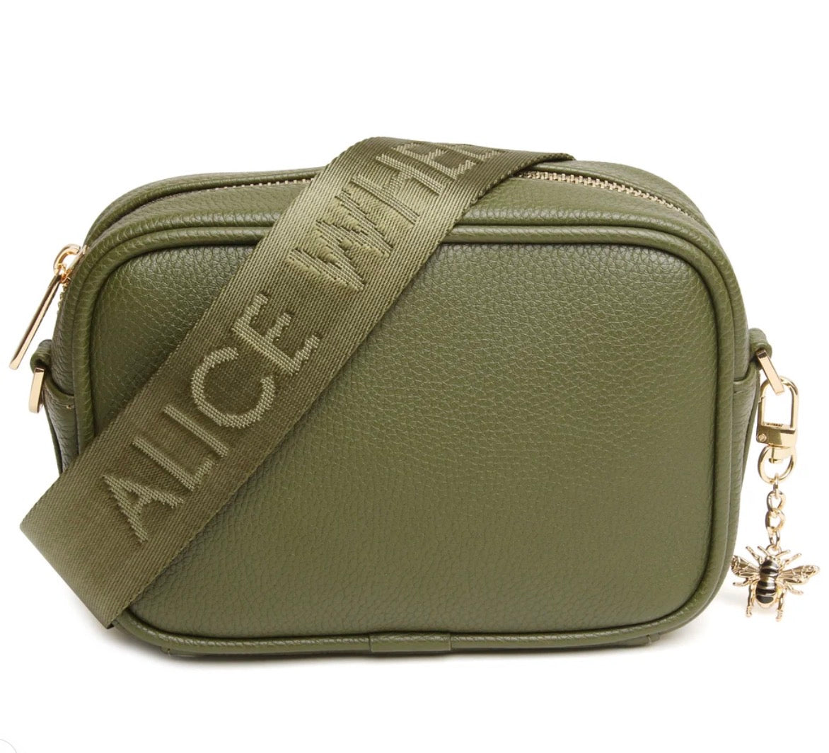 Alice Wheeler Olive - Mini Soho Cross Body Bag