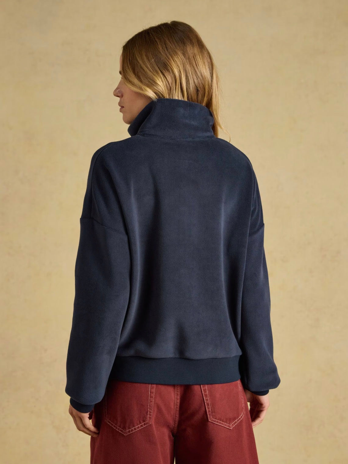Joules Velvet Fleece (Navy)