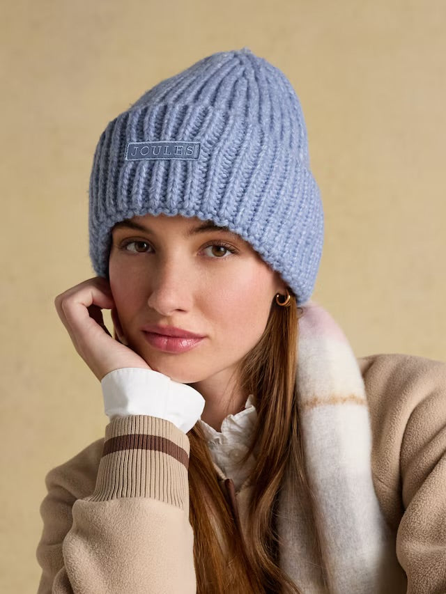 Rosa Blue Beanie Hat