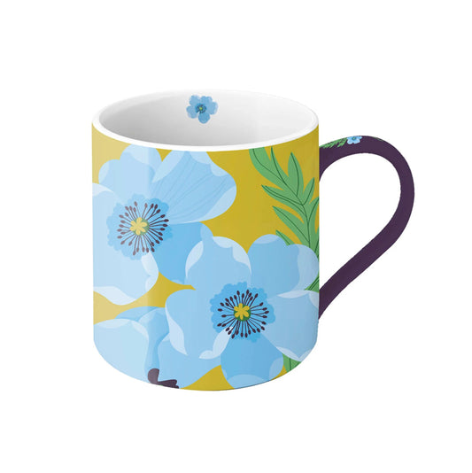 Bellybutton Blue Poppy Fine Bone Mug