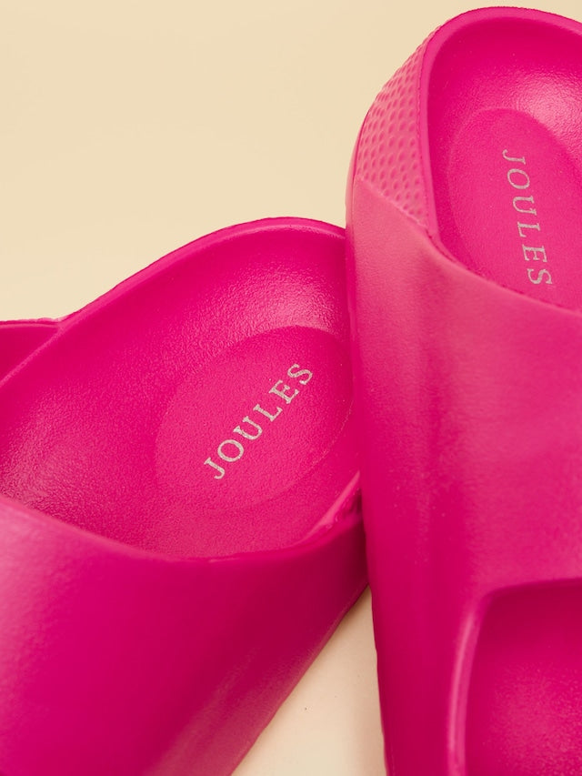 Sunseeker Bright Pink EVA Double Buckle Sliders