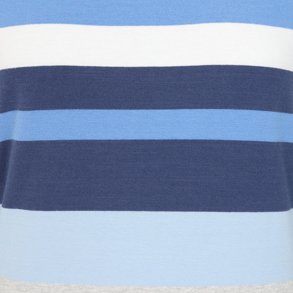 Striped Breton in Winter Blues by Lazy Jacks